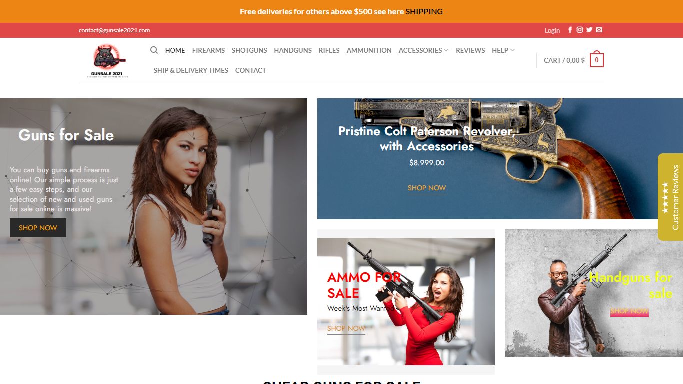 Guns for sale - buy guns online.